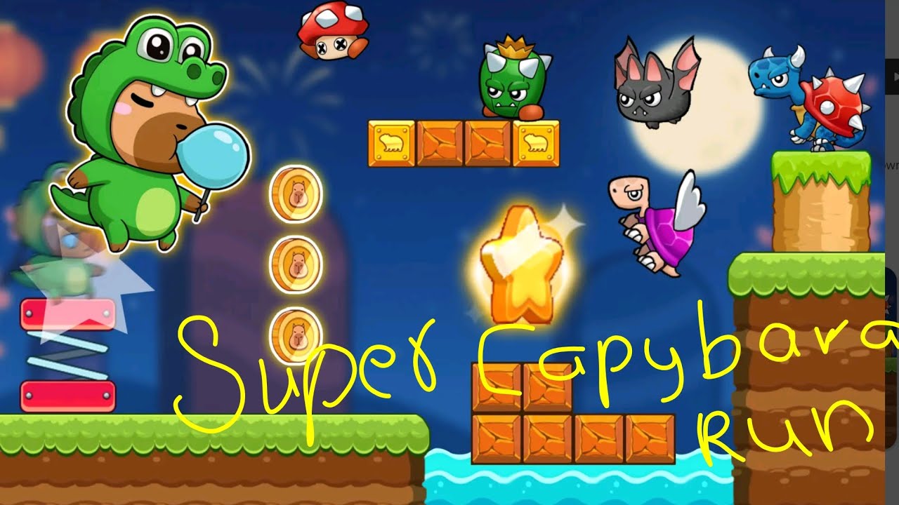 Capybara Run - Levels 5 and 6😃😃