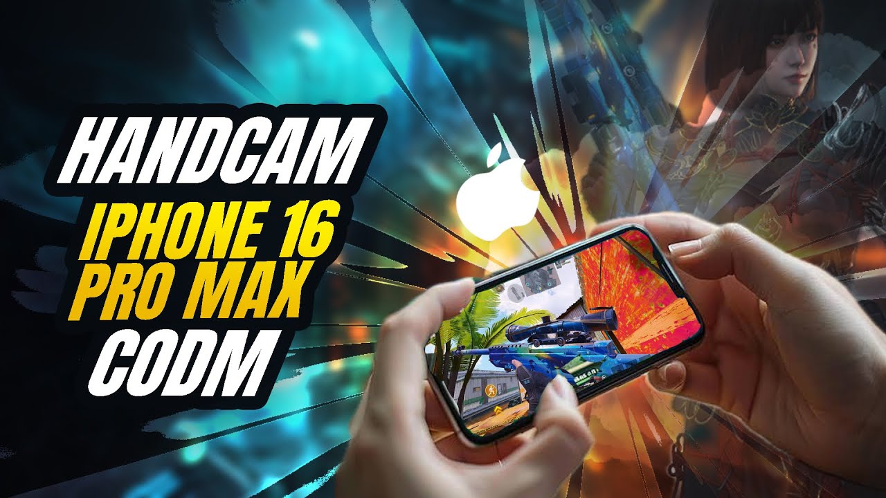HANDCAM 4 Fingers + Gyro CODM (IPHONE 16 PRO MAX)