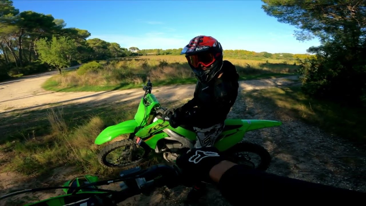Sortie enduro Kawasaki 450 kxf / 2019 2021
