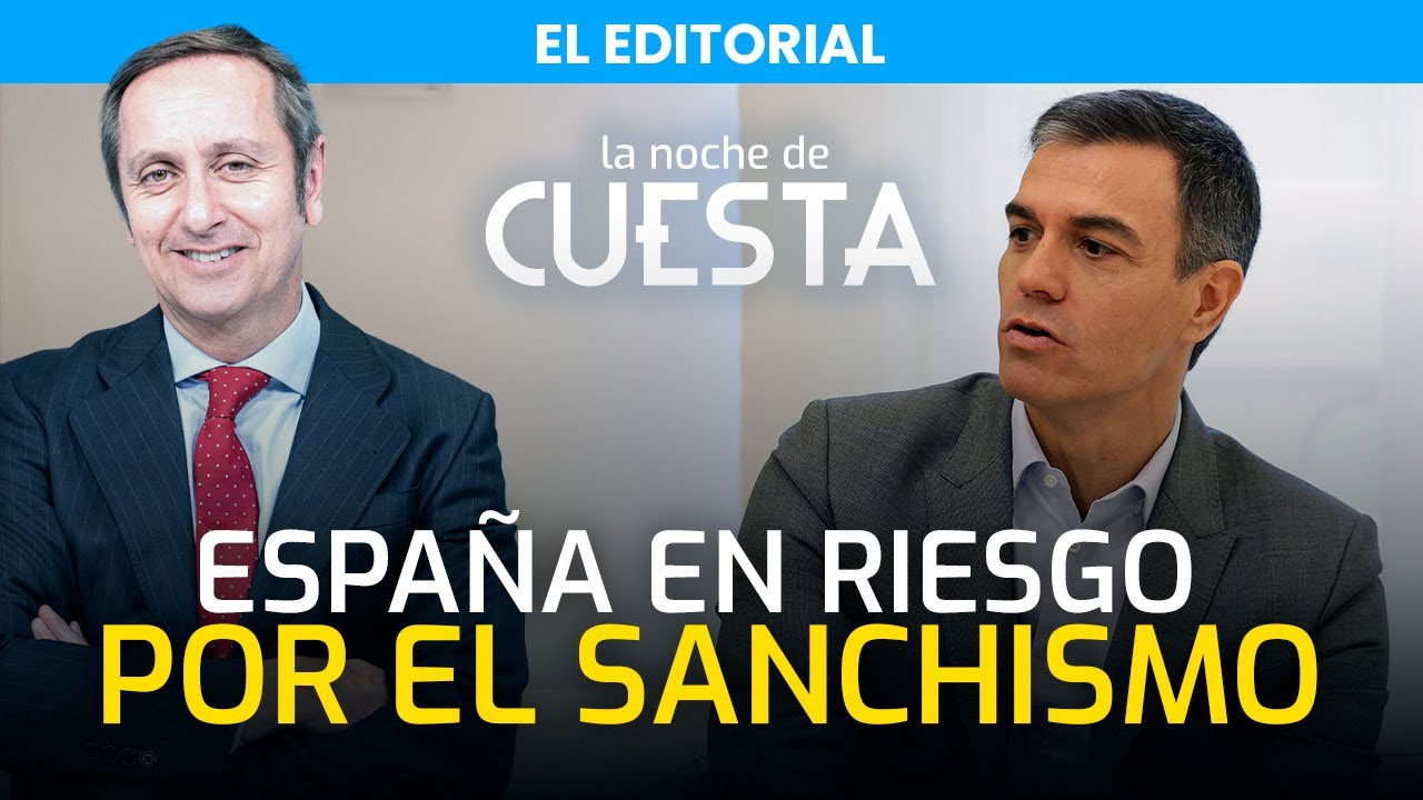 Editorial de Carlos Cuesta | Trenes, carreteras y caos: la España tenebrosa de Sánchez
