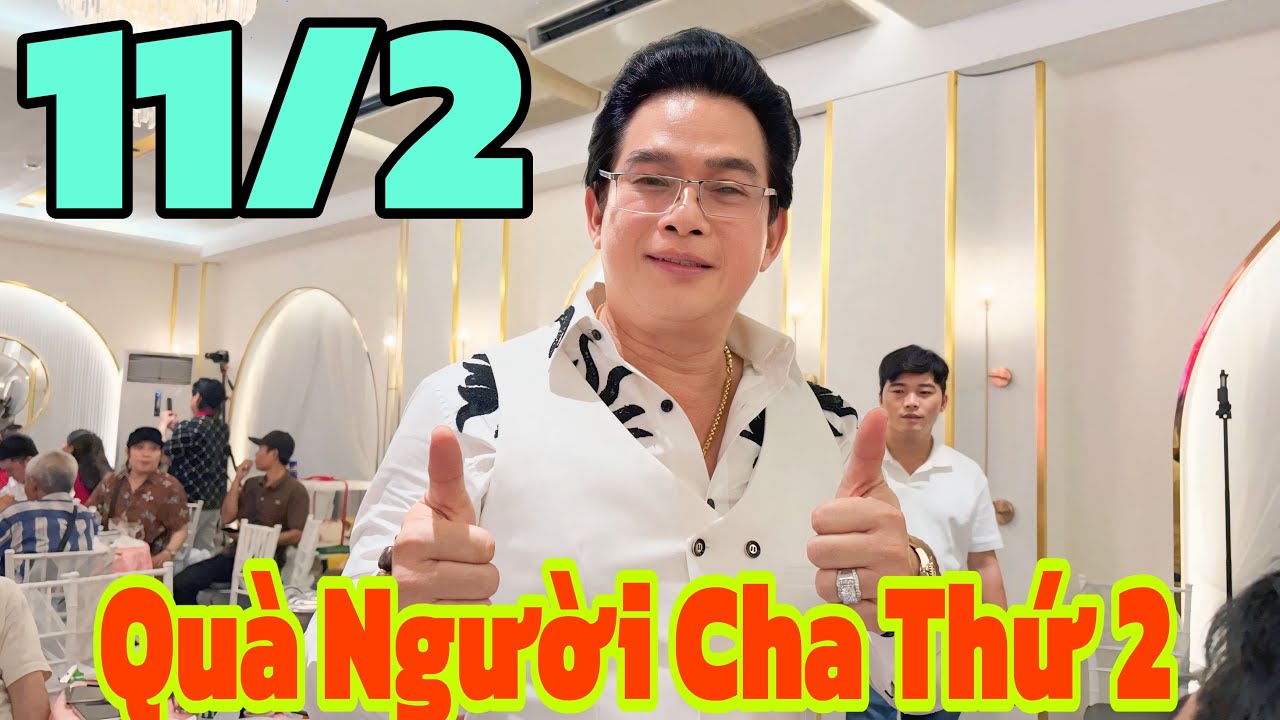 Chú Ngân Tuấn Tặng Quà Đặc Biệt tại tiệc Tri Ân Sinh Nhật Hồng Ni Tối 11/2
