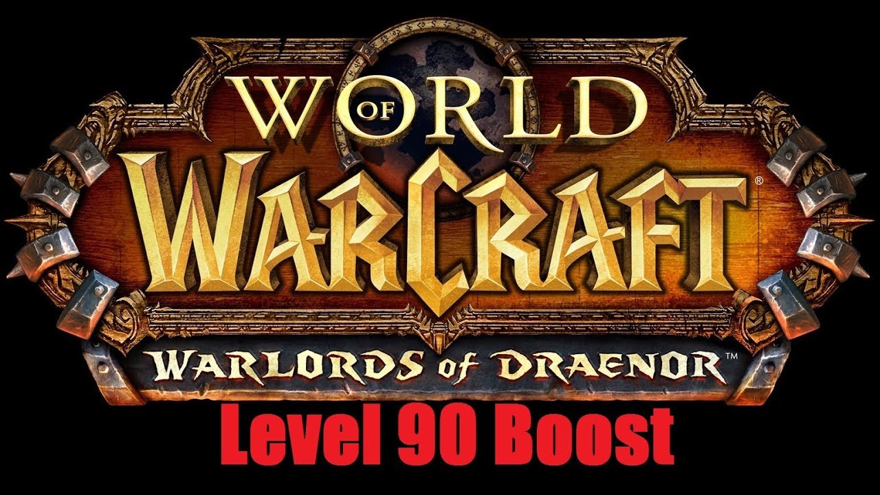Warlords of Draenor - Level 90 Boost Available In The Cash Shop
