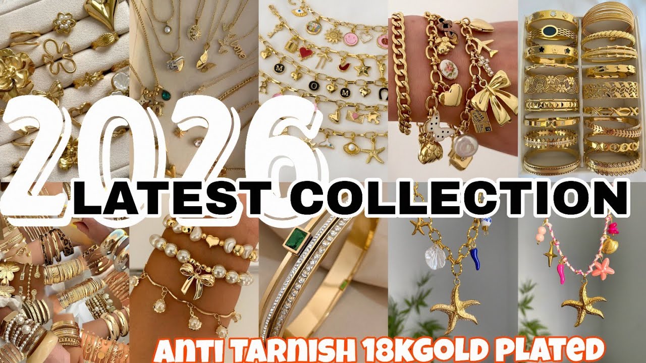 Most Trendy Jewellery _ Wholesale _ Anti Tarnish _18k Gold Plated _ B to B