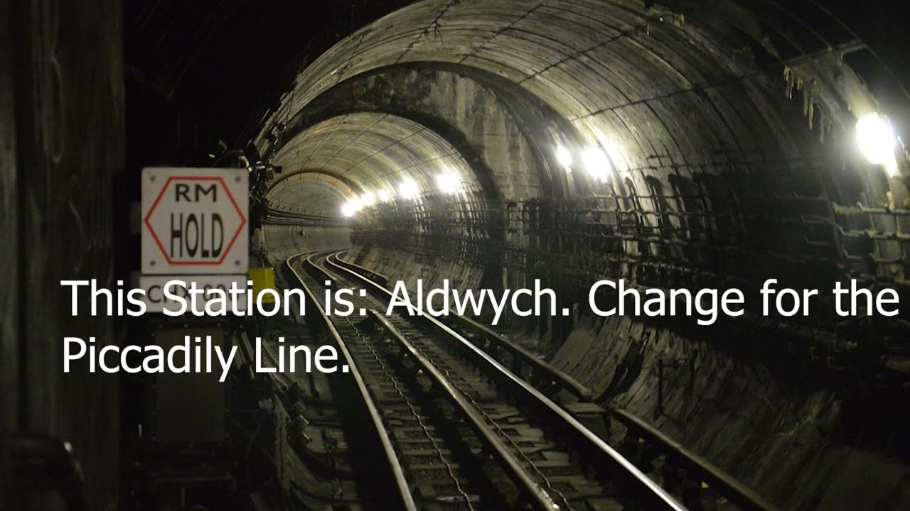 What would the announcements sound like if the original Jubilee Line plan past Charing x sound like.