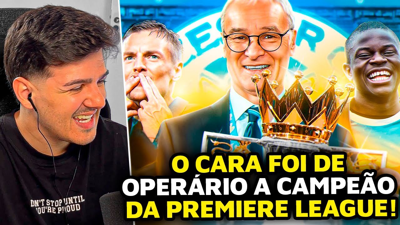 Times IMORTAIS: o Leicester do milagre na Premier League - wardi REACT!