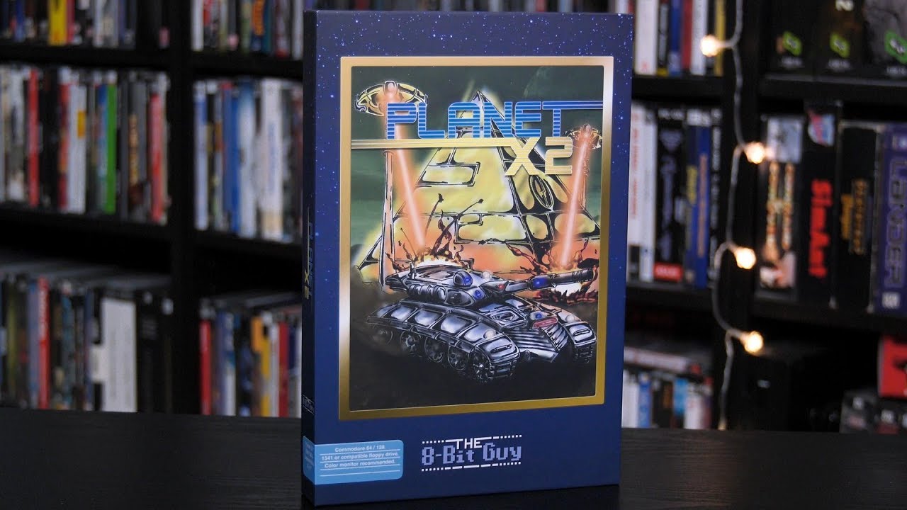 Planet X2 - nowa strategia na C64 od The 8-Bit Guya!