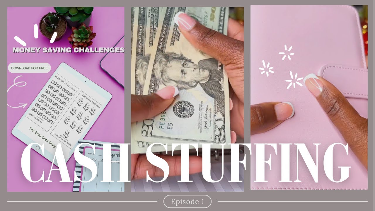 My First Cash Stuffing as I Begin My Debt-Free Journey