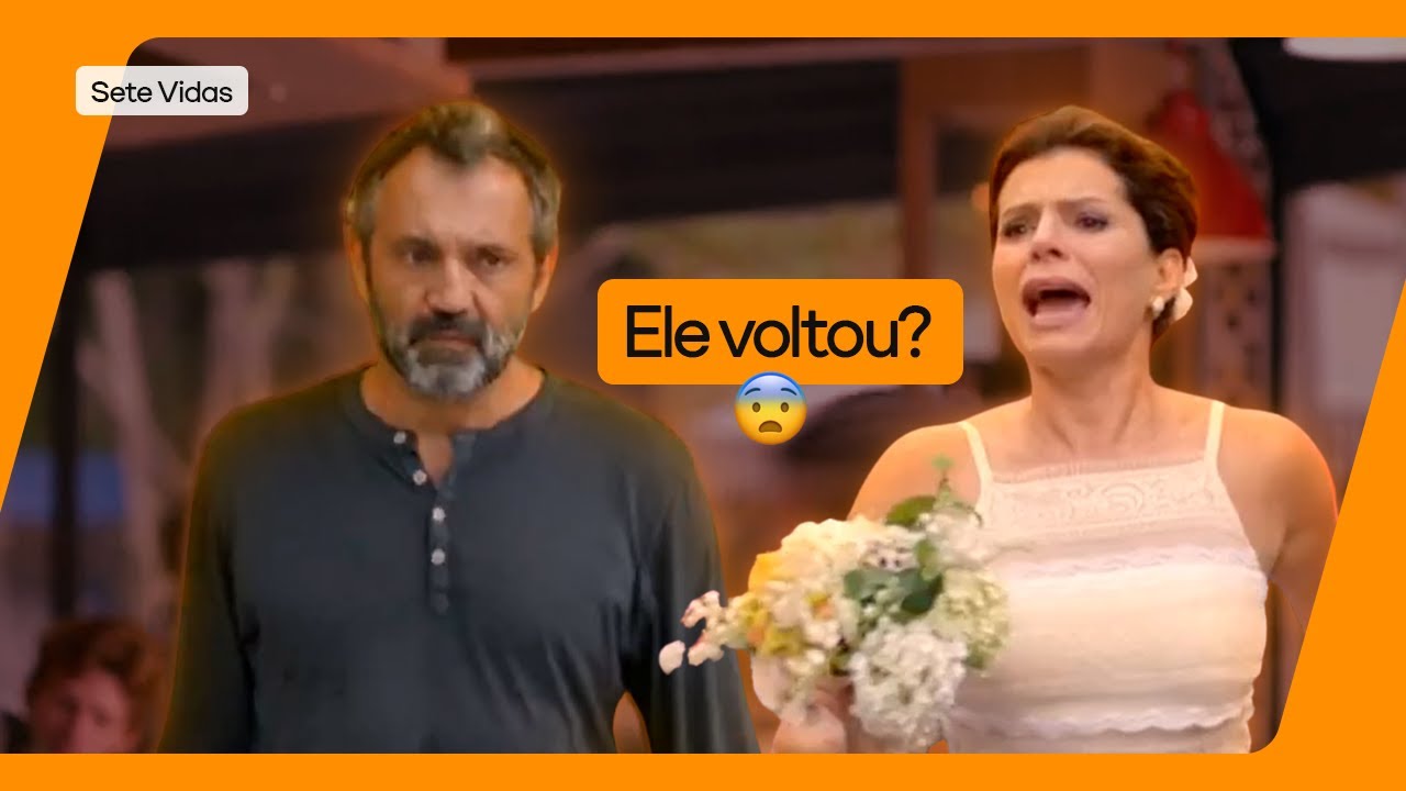 É ELE? LÍGIA VÊ MIGUEL NO DIA DO CASAMENTO E CORRE ATRÁS DO AMADO! | SETE VIDAS | GLOBOPLAY NOVELAS