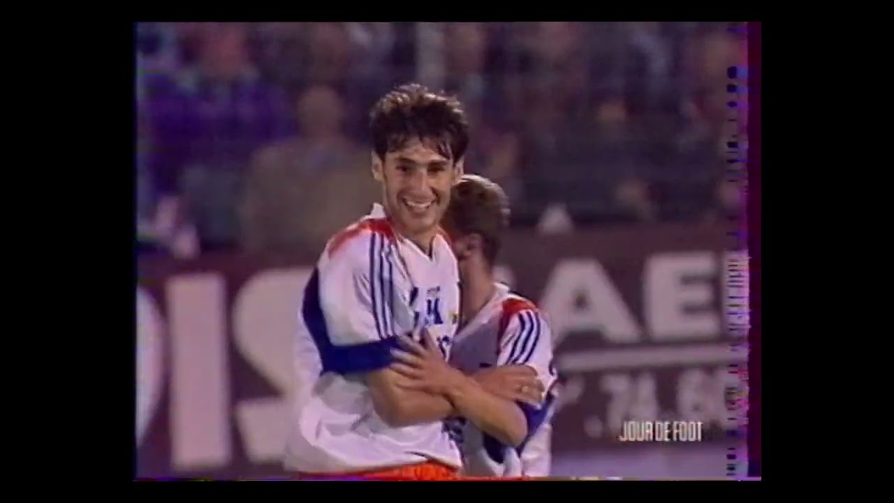 Caen-Montpellier 2-3 38eme journee 92_93 Jour de Foot 02_07_93