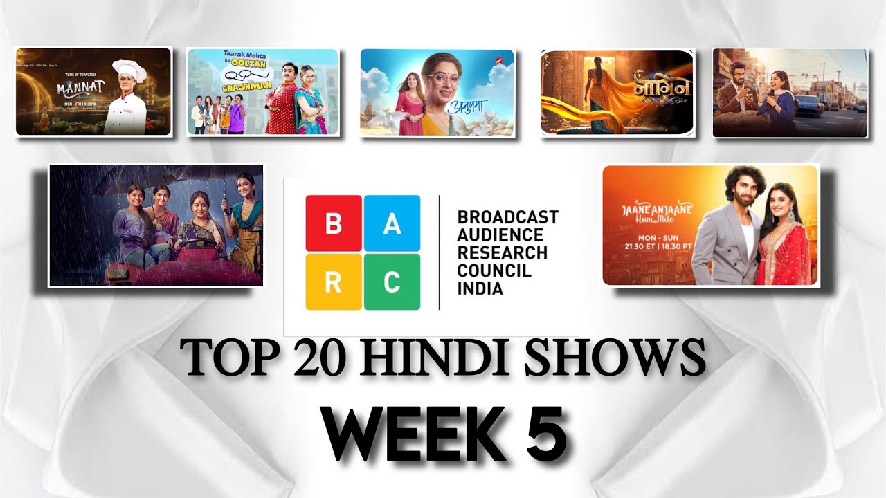 BARC TRP WEEK 5 2026 TOP 20 SHOWS | TO THE POINT UPDATES |