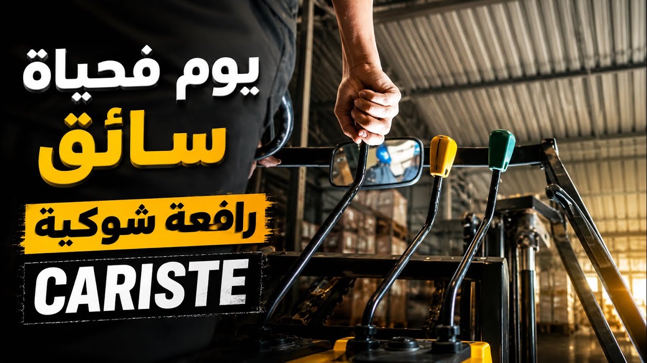 طريقة سياقة آلات الرافعة الشوكية | للمبتدئين chariot élévateur CLARK