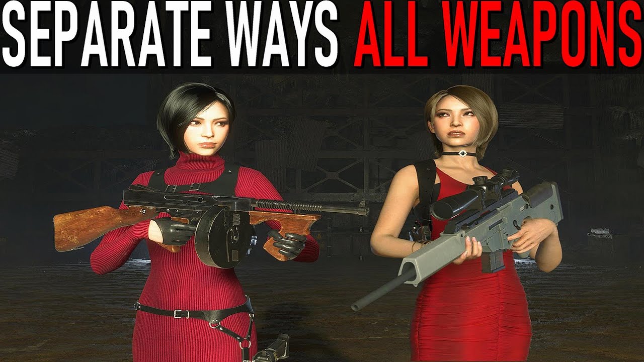 Separate Ways - All Weapons [Resident Evil 4 DLC]