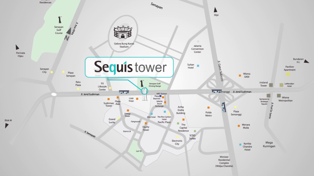 SEQUIS TOWER - Construction Progress Time-Lapse in SCBD, Jakarta