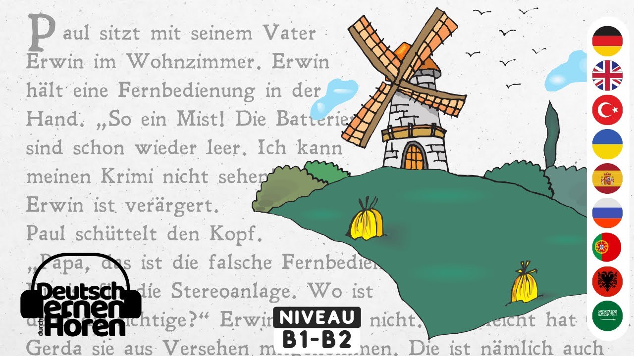 #878 Deutsch lernen mit Geschichten [Deutsch lernen durch Hören] - B1-B2 | Learn German with stories