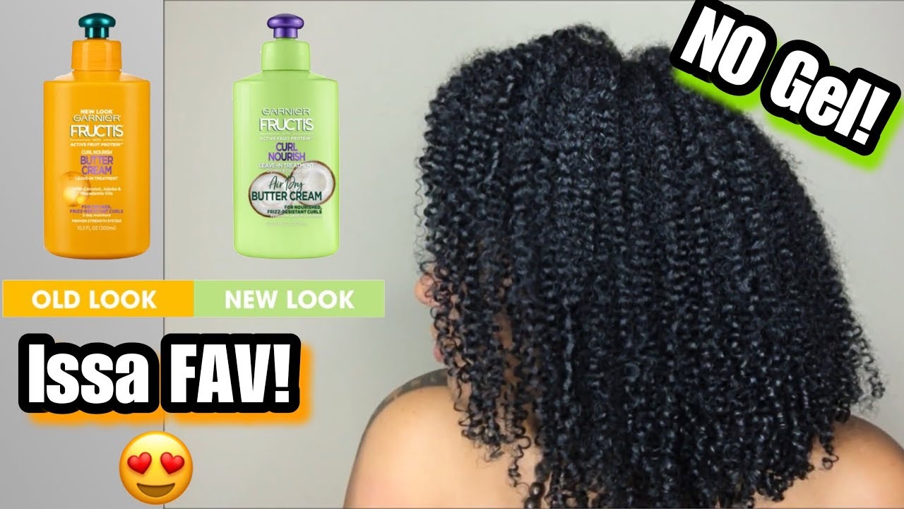 ISSA FAV! NO GEL Wash & Go Series Epi. 1 | Garnier Fructis Curl Nourish Butter Cream