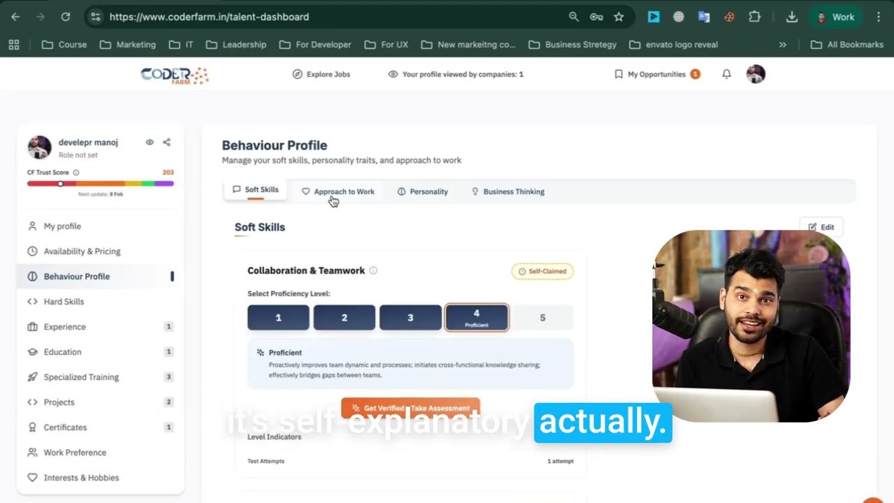 Creating a Coder Farm Profile:Complete Guide