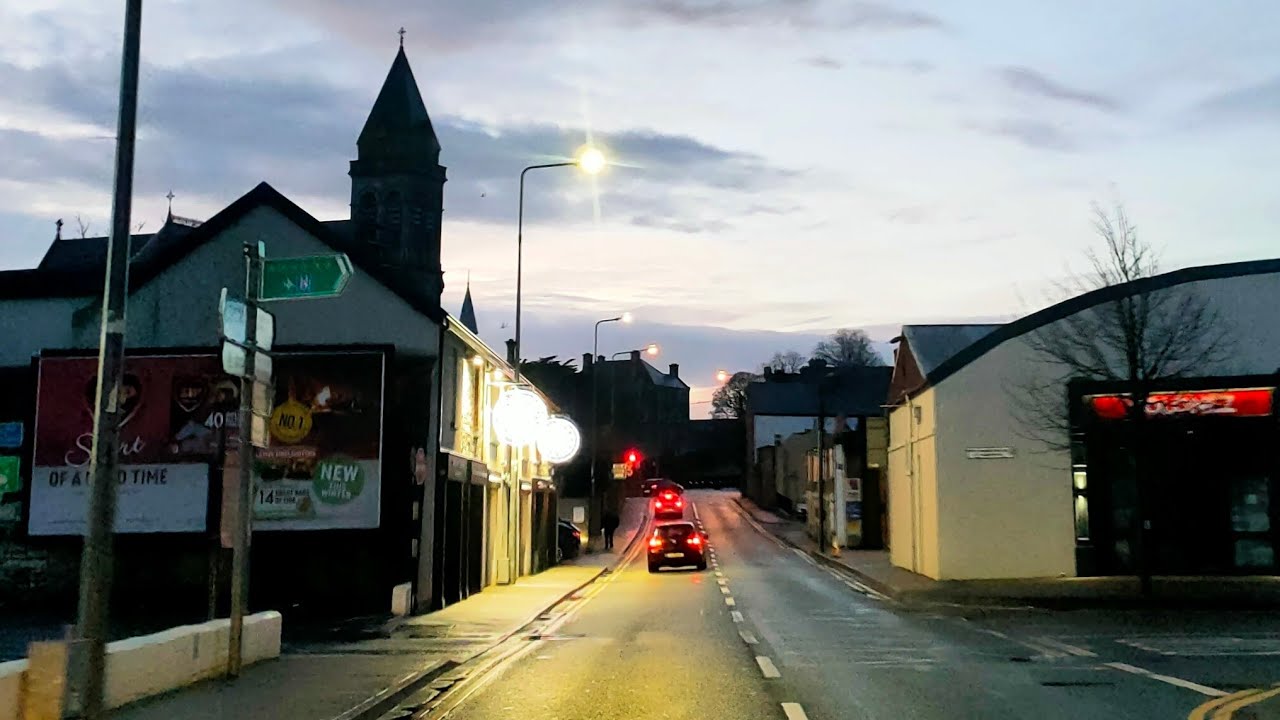 The Sligo City Roads and street view Ireland 🇮🇪Today✅