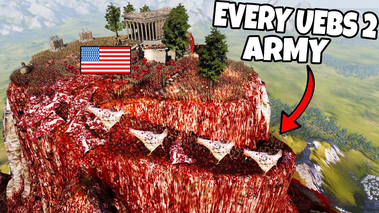 US Army Mountain Fort VS EVERY UEBS 2 ARMY! - Ultimate Epic Battle Simulator 2 UEBS2