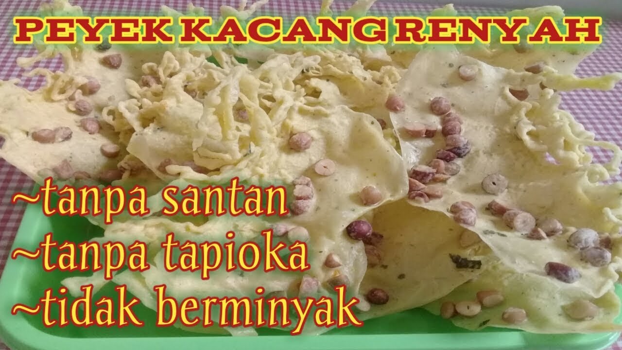 Bongkar resep peyek kacang tanah||super renyah dan tidak berminyak