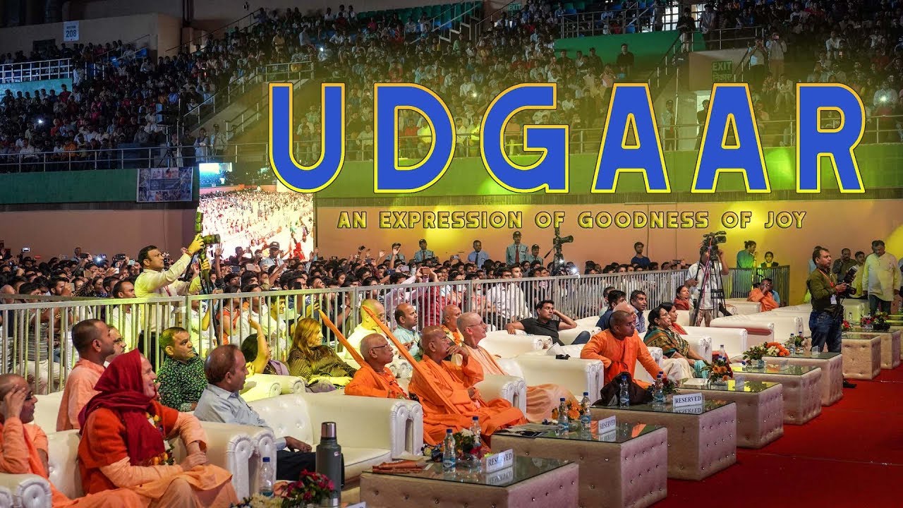 UDGAAR Festival Inspirational Talk on Instilling Spritiual Values in the Indian Youth