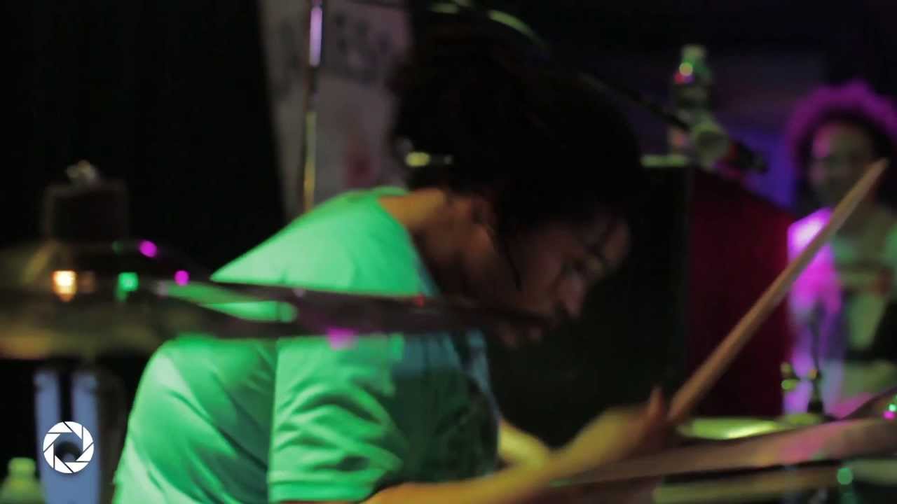Dumpstaphunk Live: Mardi Gras 2013: Nikki Glaspie Drum Solo