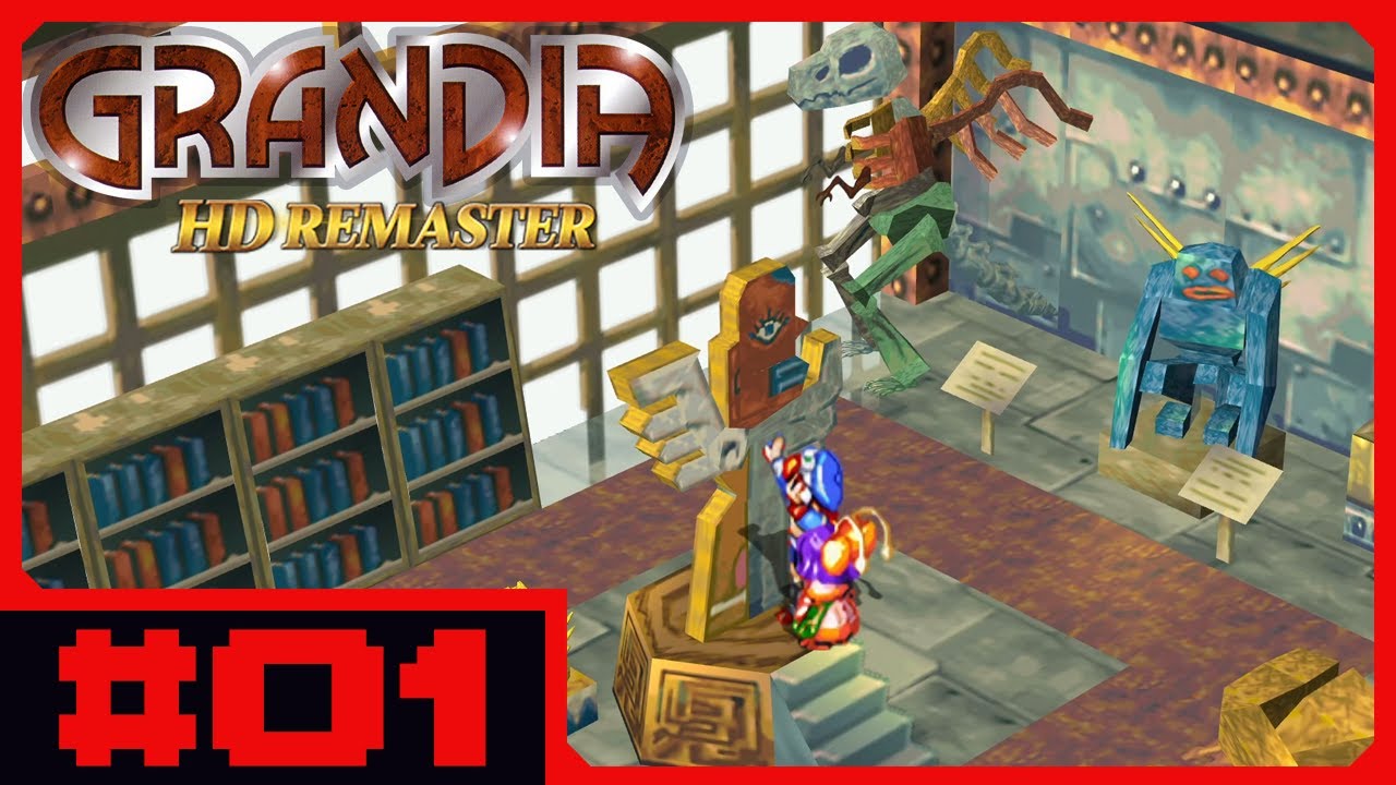 Adventure Awaits  | Grandia HD Remaster [BLIND] Let’s Play, Pt. 1