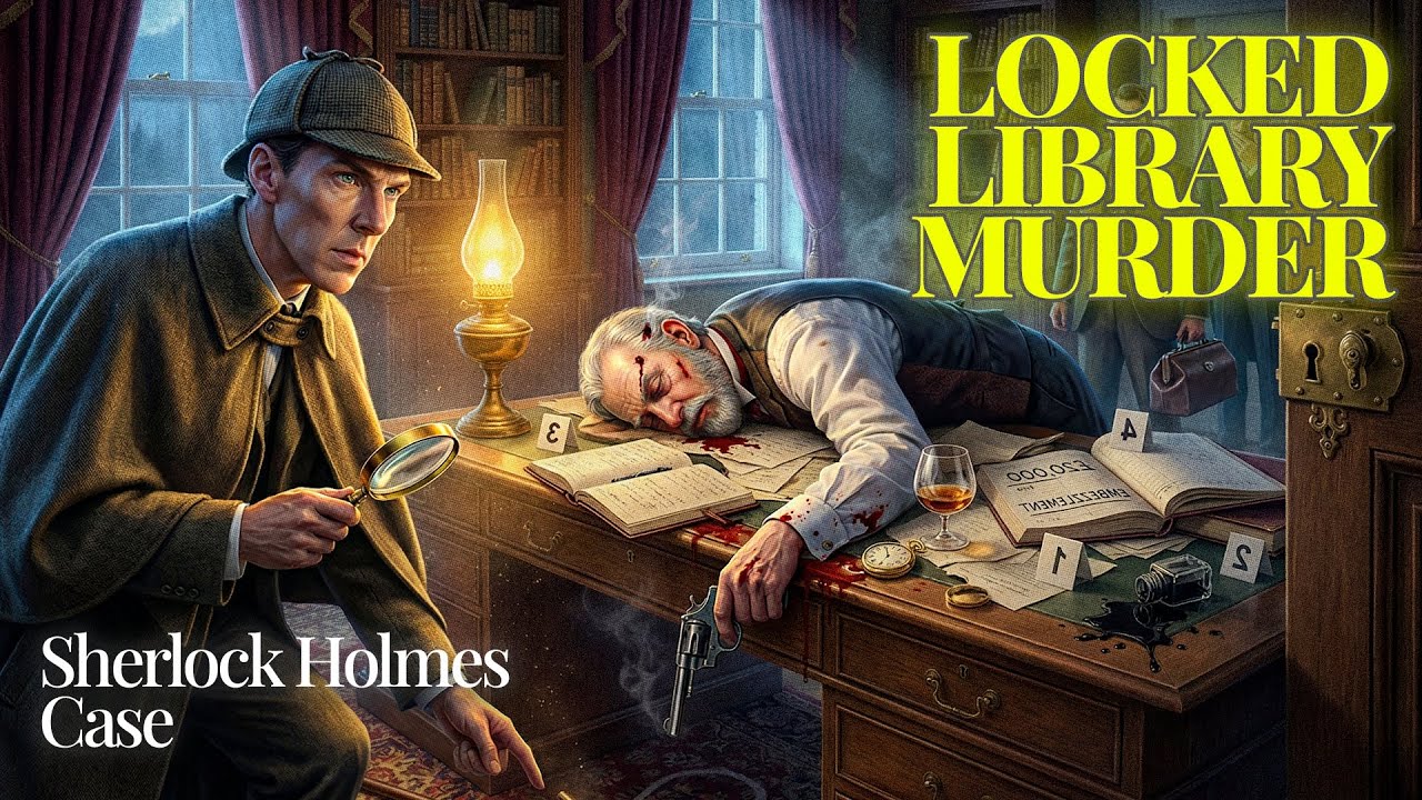 The Locked Library Murder | A Sherlock Holmes Mystery