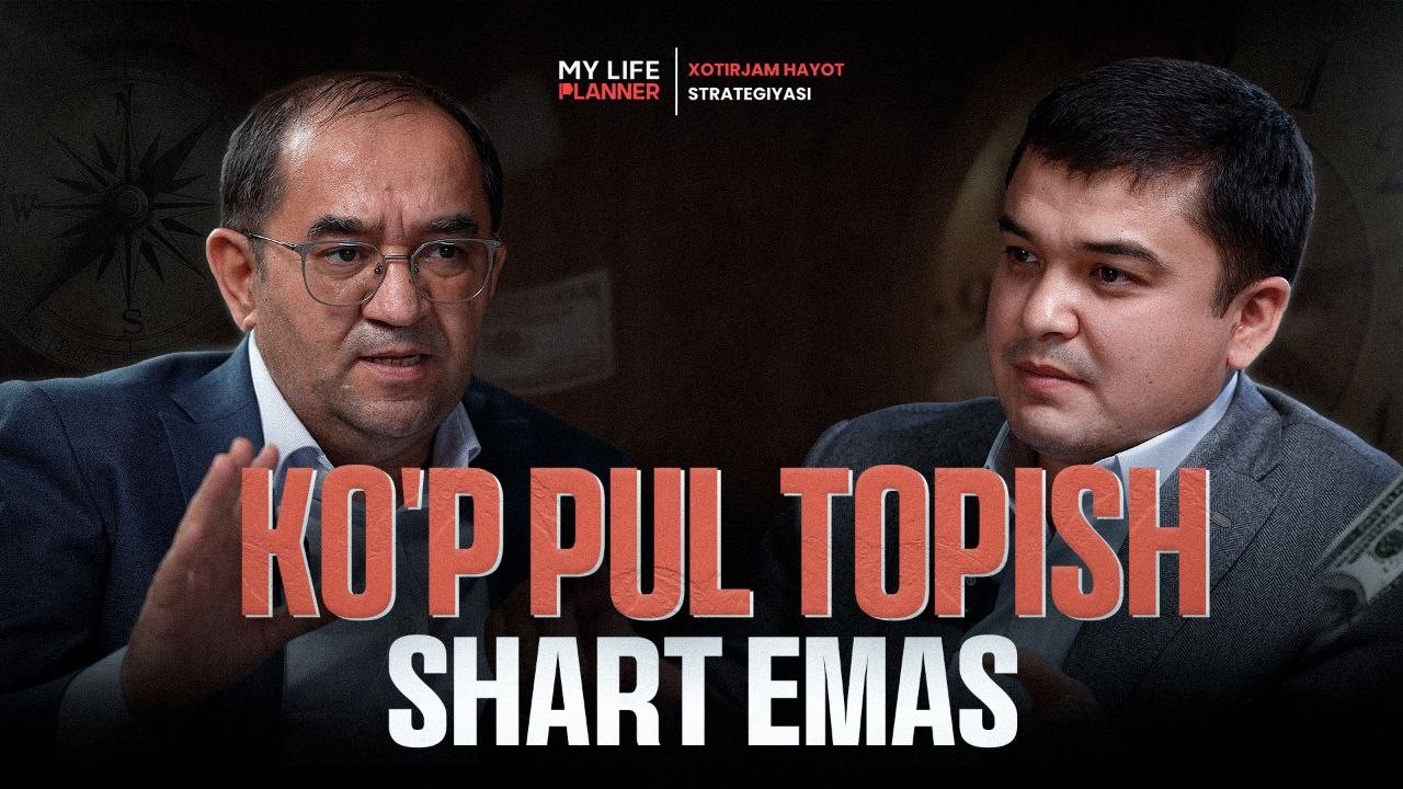 KO'P PUL TOPISH SHART EMAS | NIMA O'ZGARDI? | MY LIFE PLANNER | HUSAN MAMASAIDOV