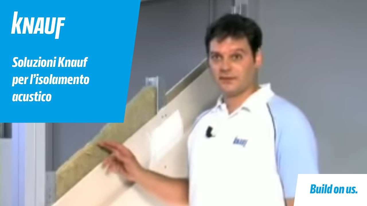 Soluzioni Knauf per l'isolamento acustico