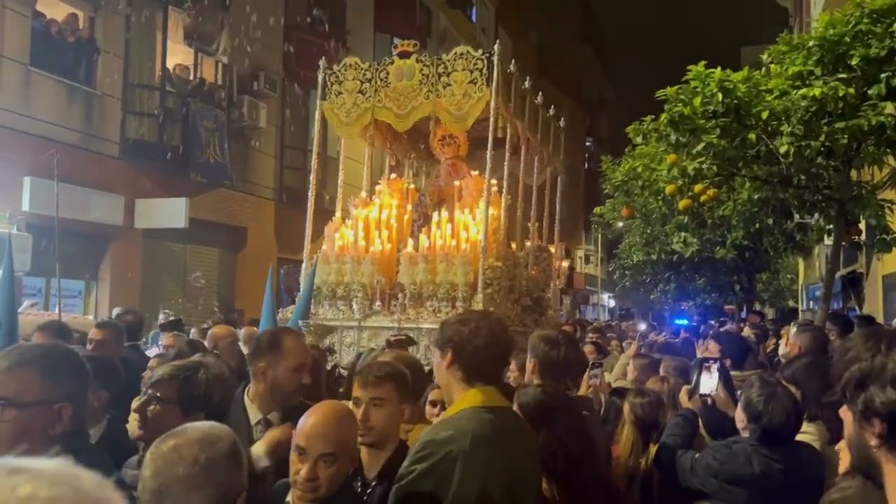 Virgen de la Victoria - Petalá Avda/ Escultora Miss Withney (Huelva). Miércoles Santo 2025. ​⁠