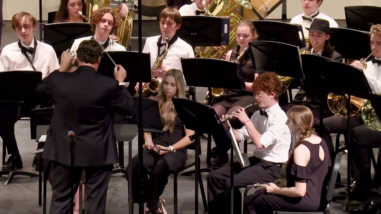 Union Pines HS Wind Ensemble  'Variations of a Korean Folk Song' - James Barnes Chance