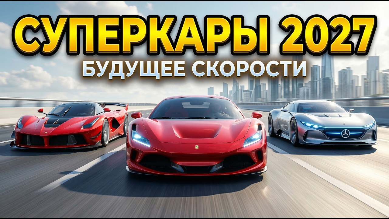 Топ-10 Суперкаров, Которые Появятся в 2027 Году и Изменят Всё