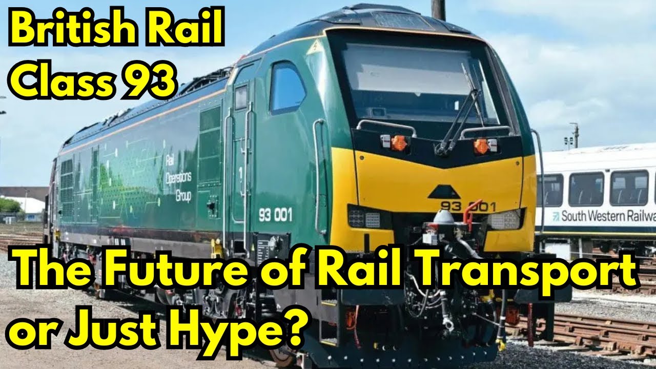 British Rail Class 93: будущее железнодорожного транспорта или просто шумиха? #Class93 #локомотив...