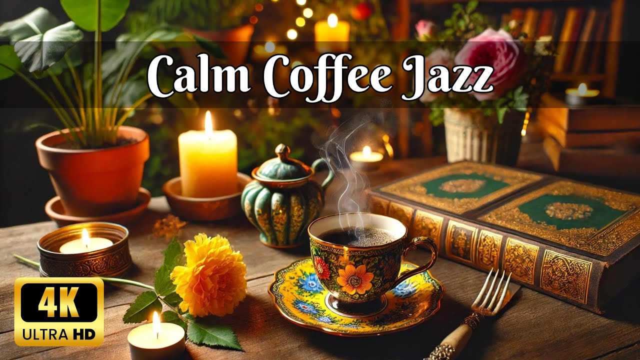 Calm Coffee Jazz - Relaxing Cafe Music - #cafemusic #jazzmusic #relaxingmusic