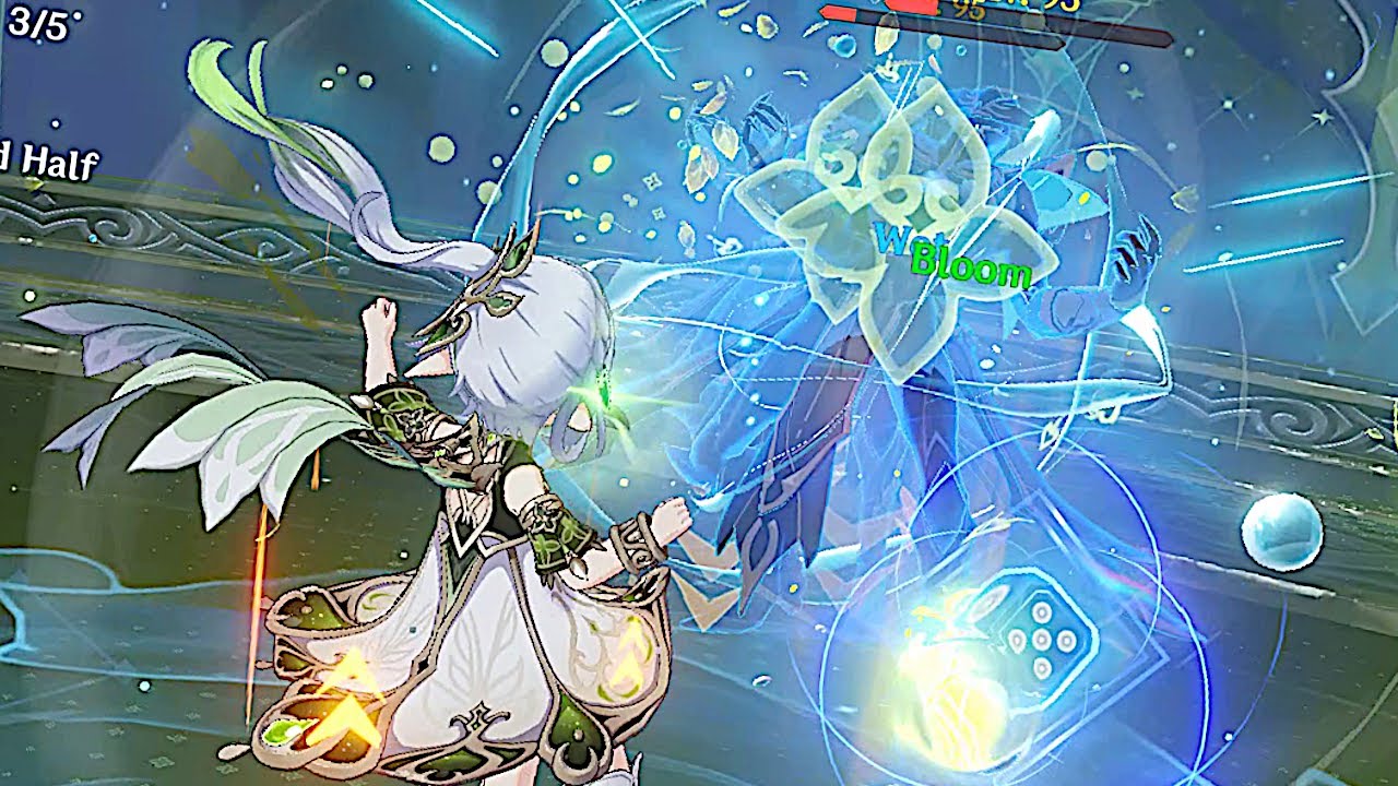 FASTEST HYDRO SHIELD BREAK! NILOU NAHIDA BLOOM VS HYDRO ABYSS HERALDS! | 12-1