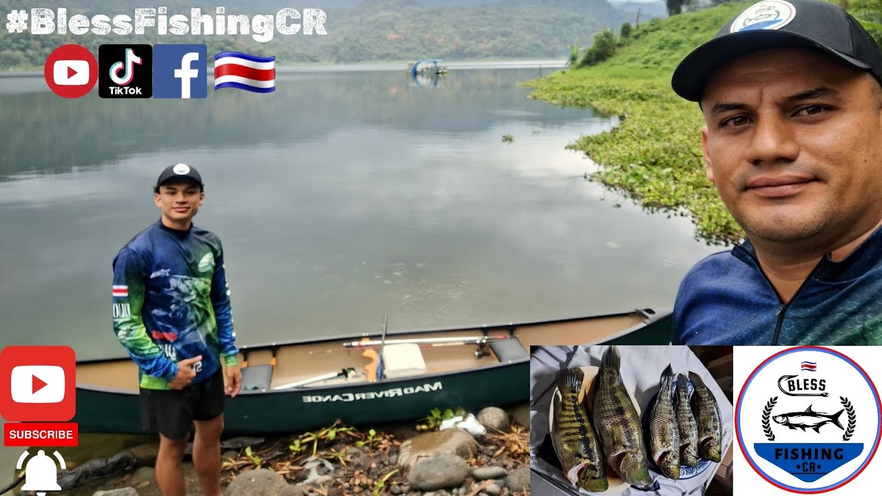 Estrenamos la Canoa con Buena Pesca de Guapotes!!! 🇨🇷📷🎞️♥️💦🐟🎣🛶🍃💪🏼😉👌🏼🙏🏻 #BlessFishingCR