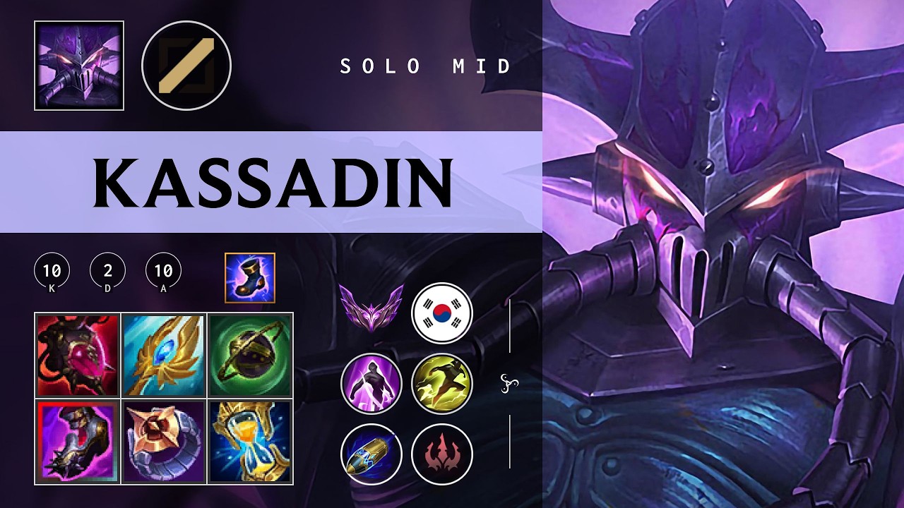 Kassadin Mid vs Kog'Maw - KR Master Patch 26.03