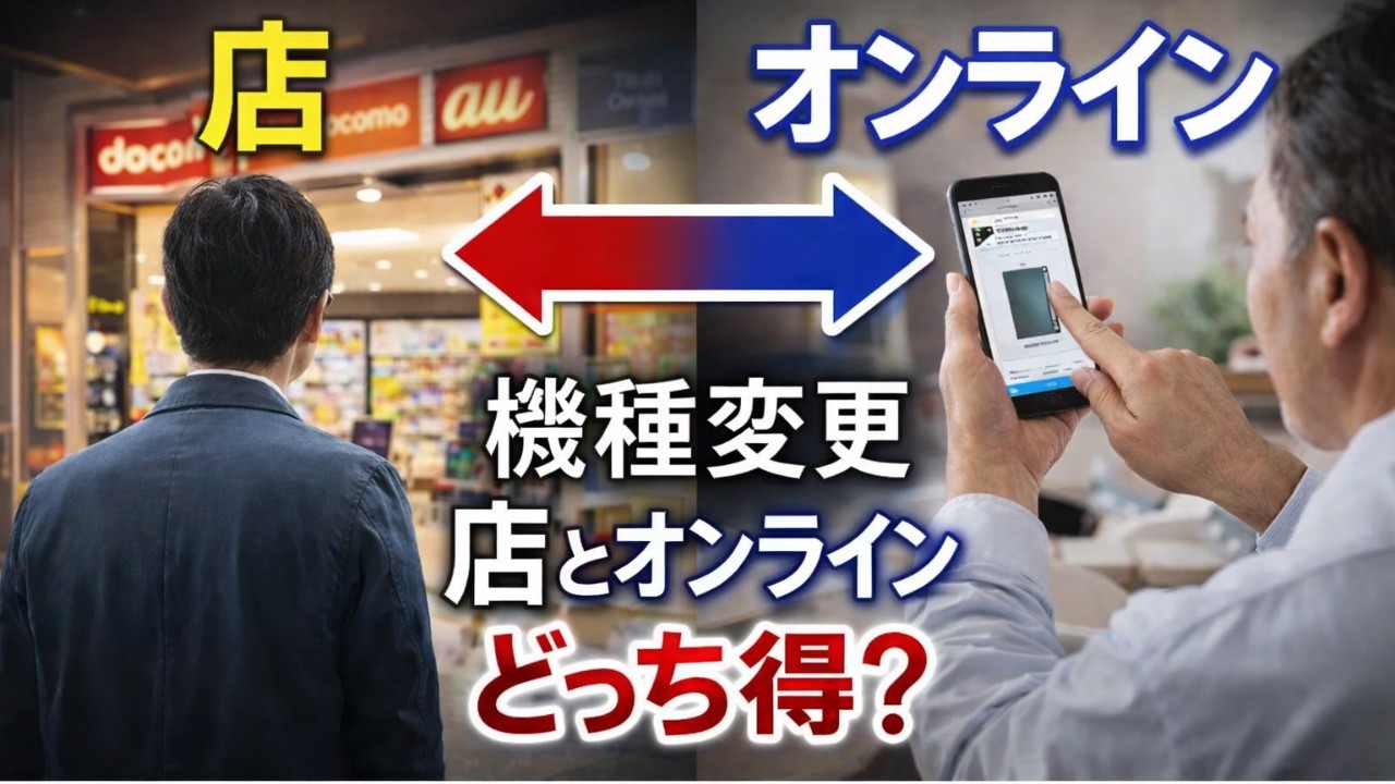 【2026年最新版】スマホ機種変更はどこで買うべき？携帯ショップとオンライン徹底比較