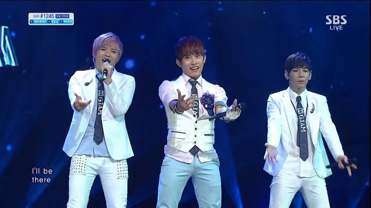 [GI IAM G.IAM] - На вашей стороне @ Популярная песня Inkigayo 131006