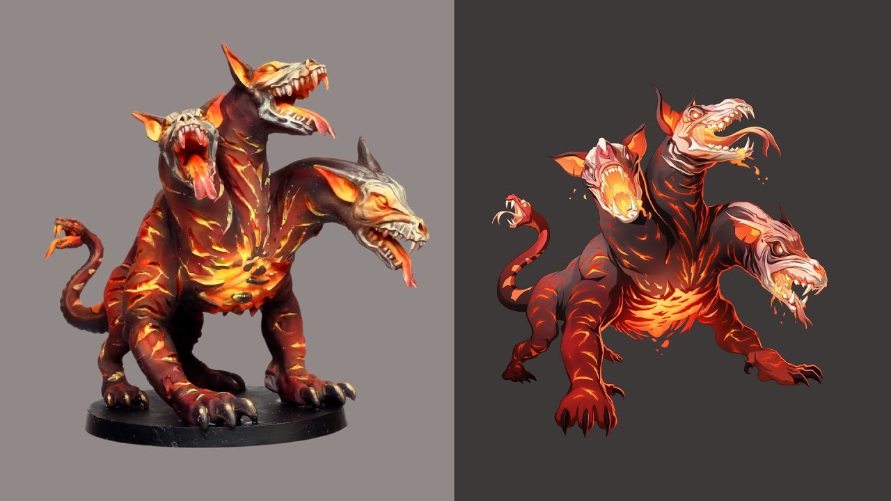 Painting Massive Darkness 2: Cerberus