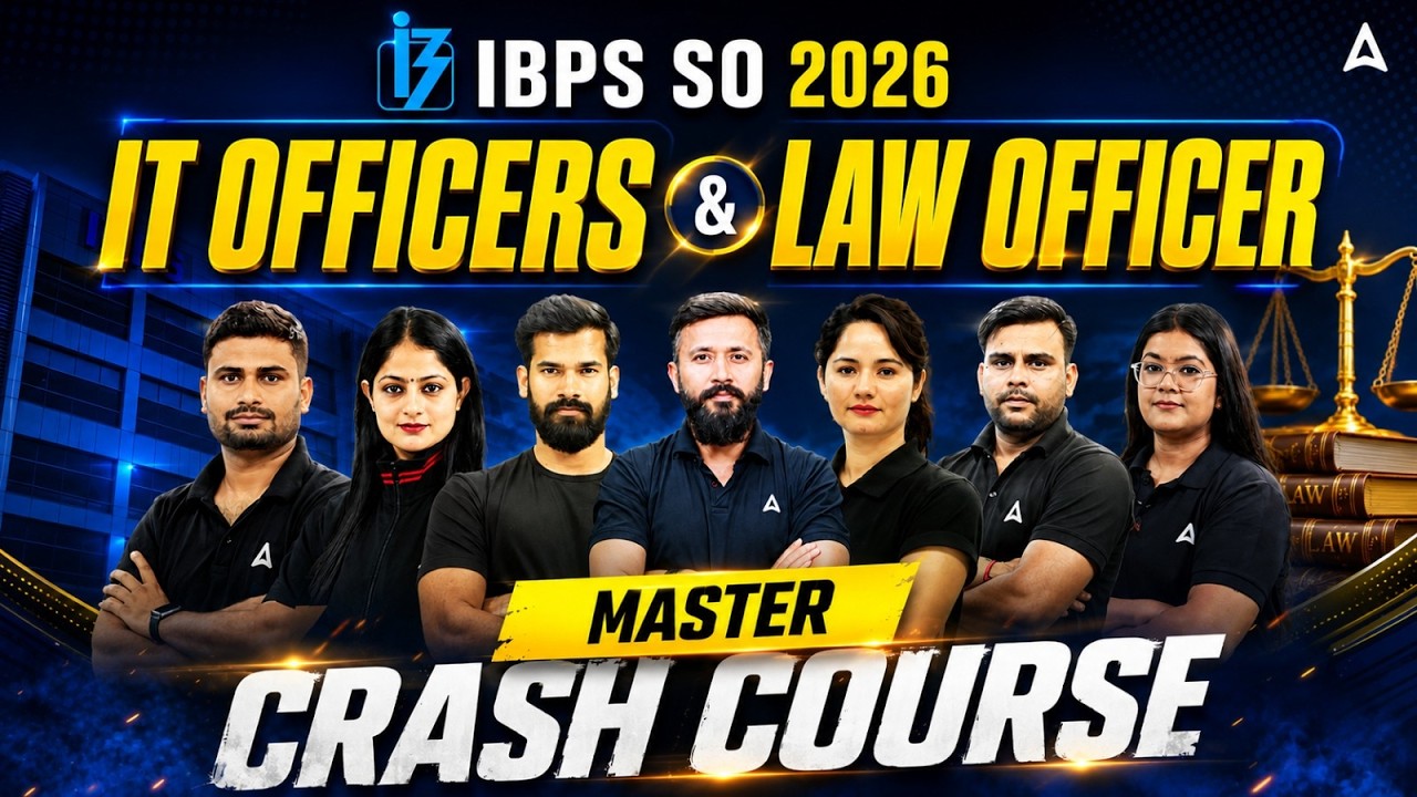 IBPS SO 2026 | IT Officer & Law Officer | Complete Master Course Strategy