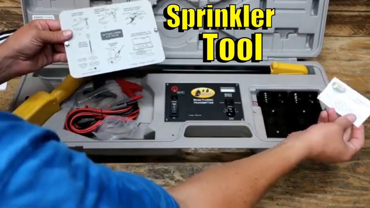 Armada Pro800d Sprinkler Valve and Wire Locator