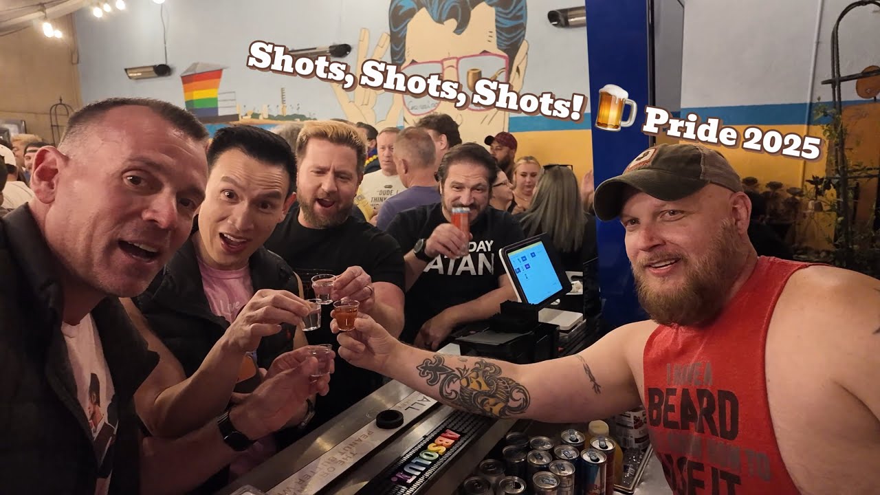 Long Beach Pride Weekend Nightlife! 🌈 New Gay Bar The Men&rsquo;s Room (Video blurred 2-3:30mins )