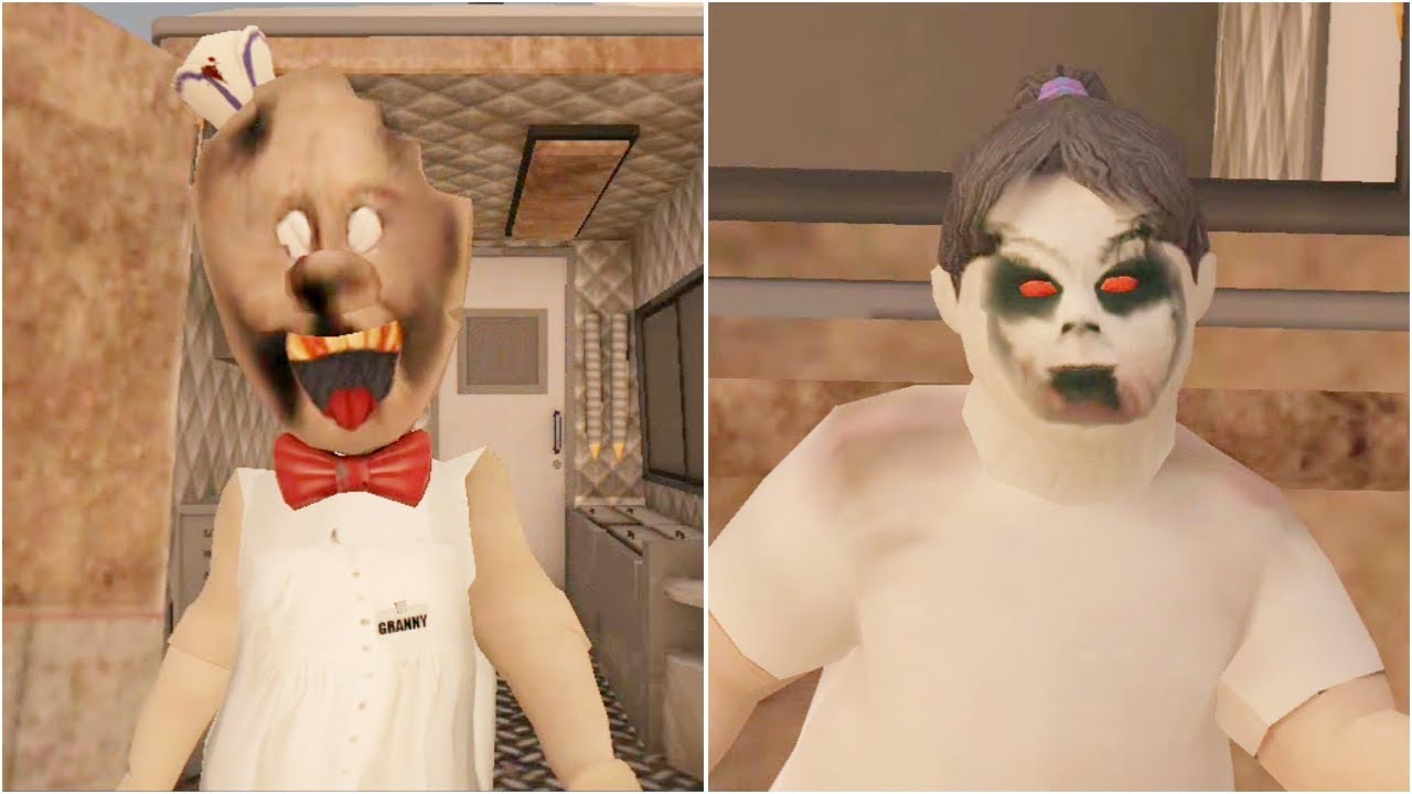 Rod Is Granny & Lis Is Slendrina | Ice Scream Episode 2