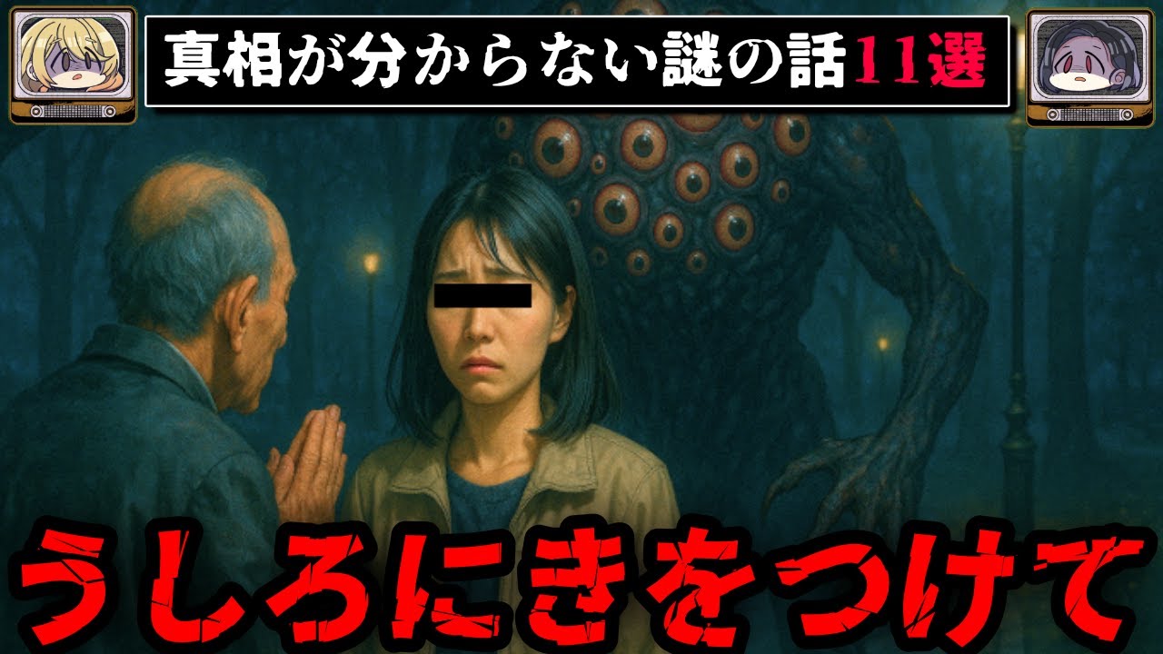 【何が視えている】真相が分からない謎な話11選 エニグマ【ゆっくり解説/2chの怖い話】