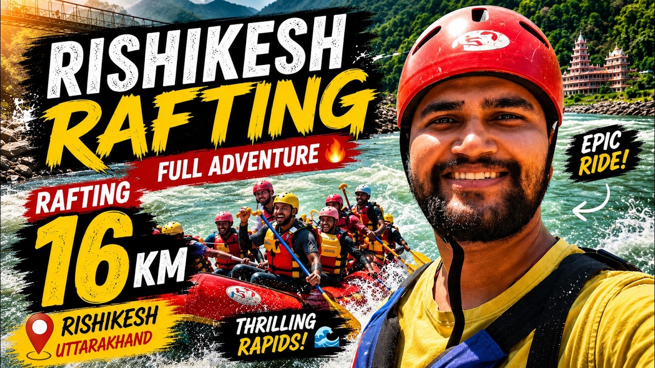 Best River Rafting Experience In Rishikesh Latest Video