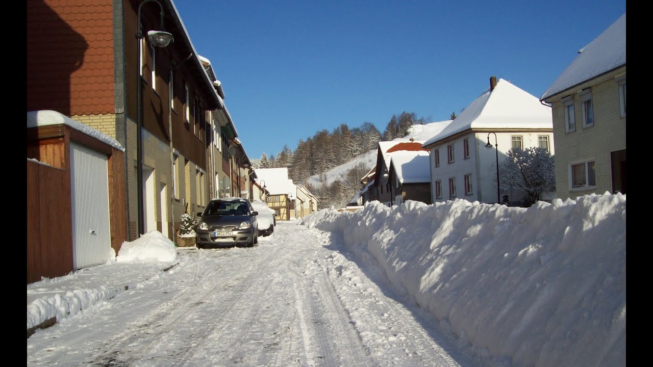 Winter in Scharzfeld am Harz