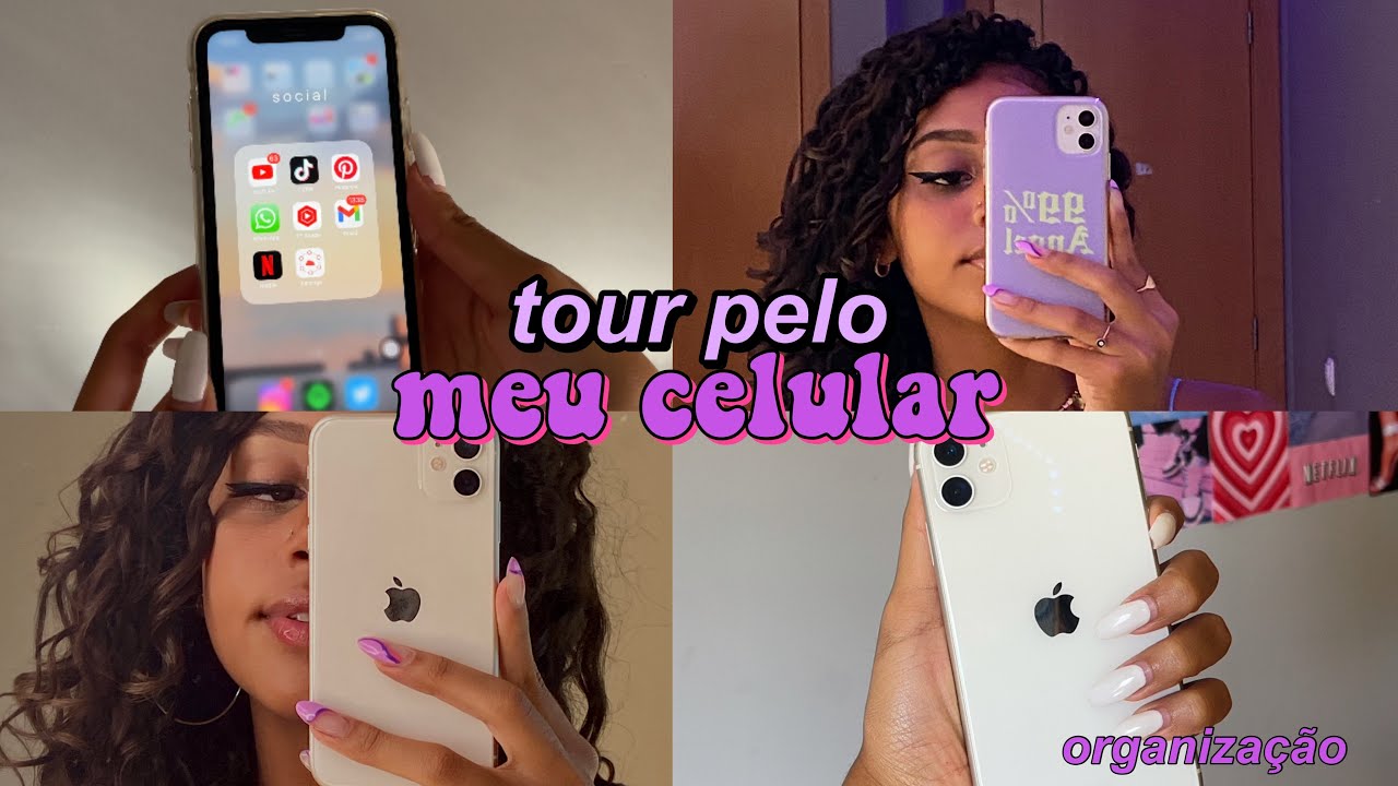 TOUR PELO MEU CELULAR + ORGANIZA&Ccedil;&Atilde;O | iphone 11✨📱