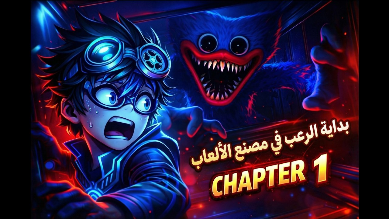 بداية سلسه #poppyplaytime  الشابتر الاول .بداية غير متوقعه 😂