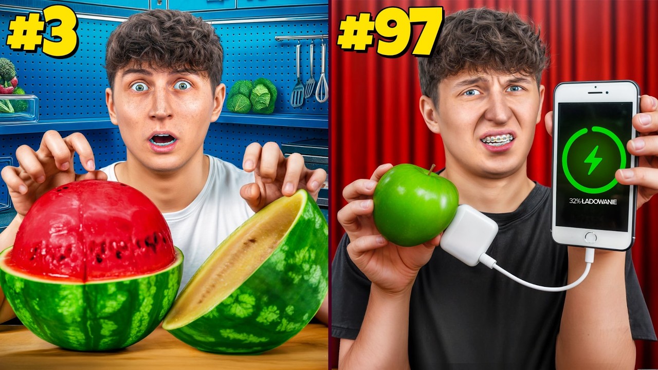 Sprawdzamy 100 LifeHack&oacute;w w 1 Godzinę!